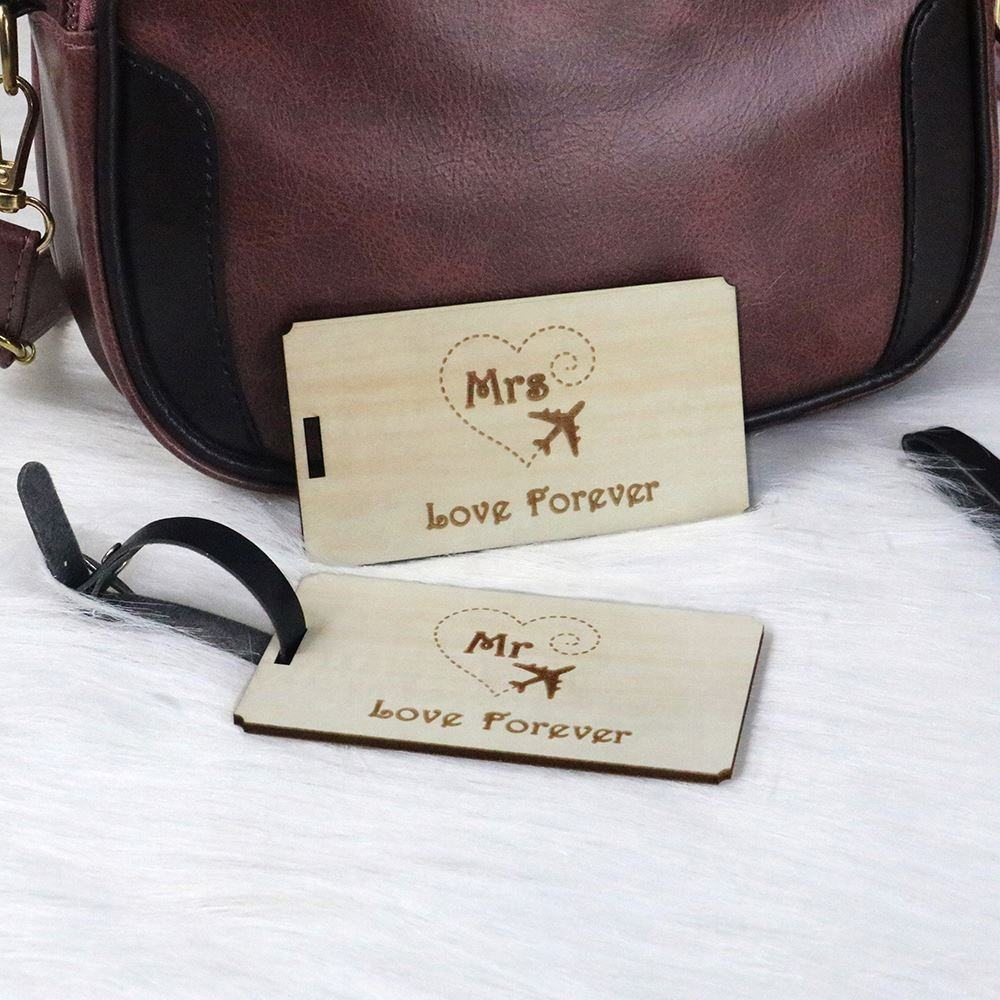 Personalized Luggage Tags,wood gifts