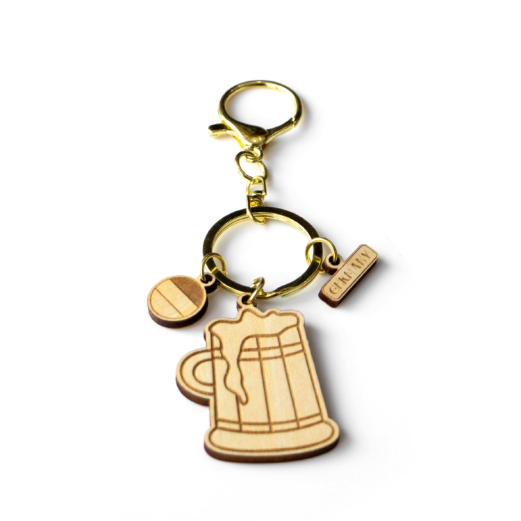 germany keychain, beer mug souvenir, oktoberfest gift, wooden keyring, german beer festival keychain, laser cut keychain, travel souvenir germany, custom wooden keychain, beer themed gift, wholesale souvenir supplier