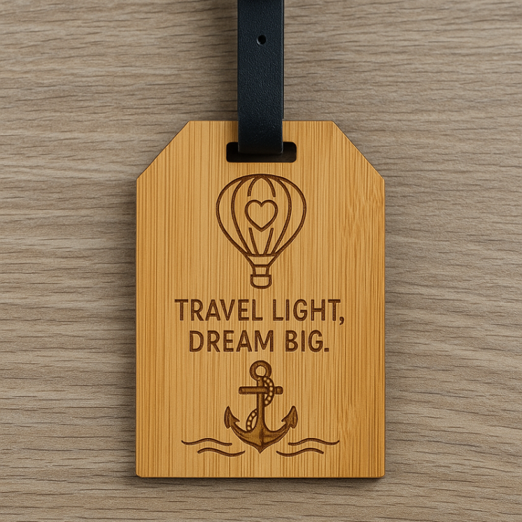engraved wooden luggage tag,custom bamboo luggage tag,travel luggage tag wood,wood luggage tag bulk wholesale,wooden travel gift tag for suitcase