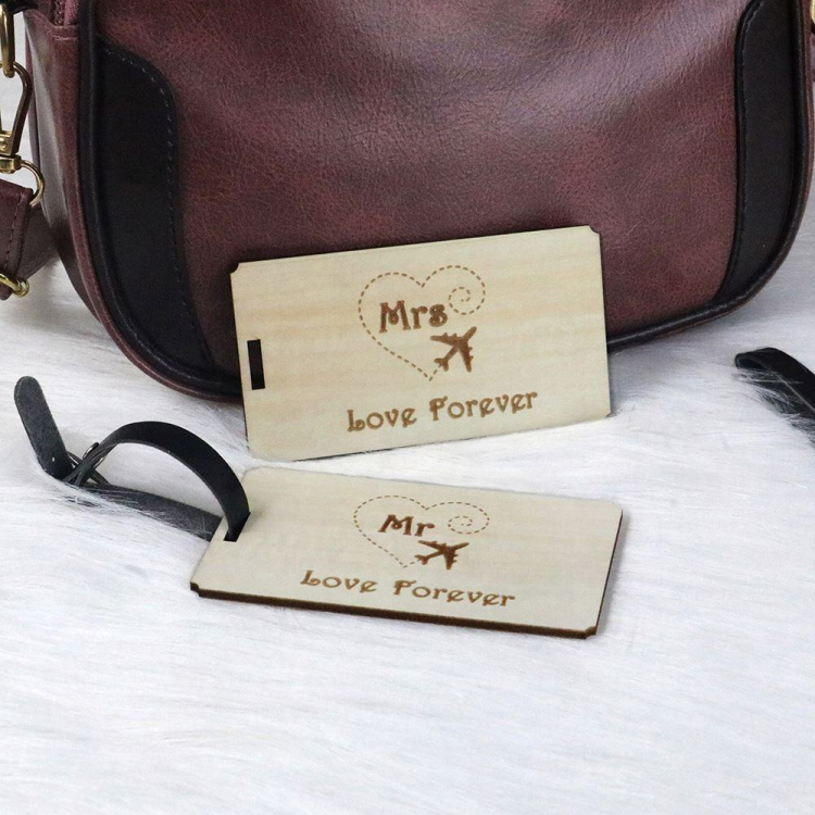 Personalized Luggage Tags,wood gifts
