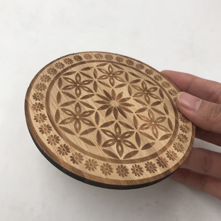 engraved bamboo coaster,decorative bamboo coasters,engraved bamboo coaster souvenir