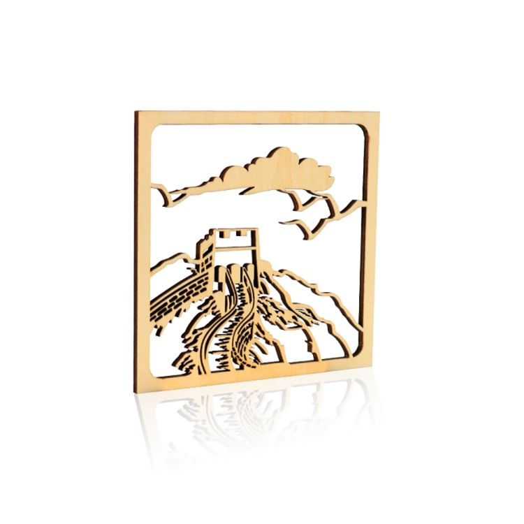 custom wooden coasters,Custom Wooden Coasters with Landmark Designs,souvenir wooden coasters,laser cut wooden coaster