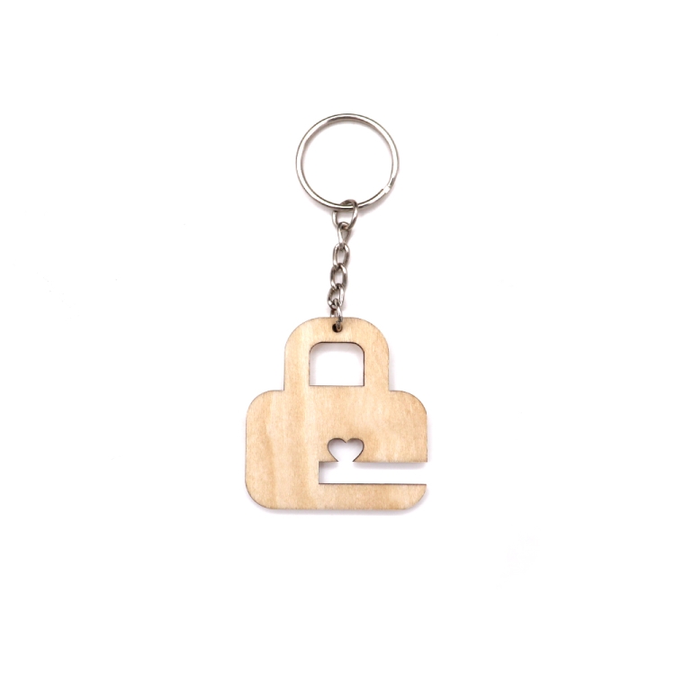 wooden puzzle keyring,wooden keychain