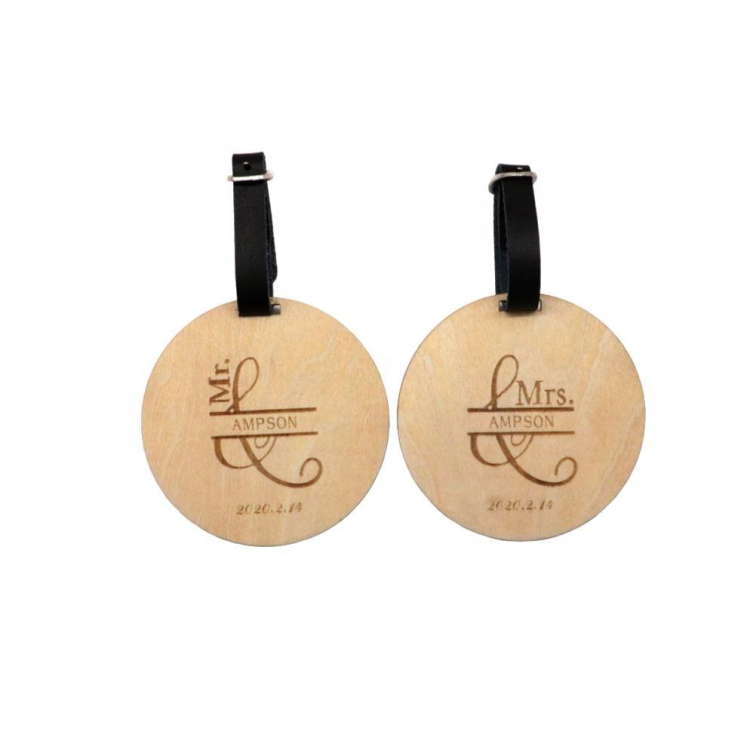Custom Bamboo Wood Luggage Tag,travel tag for suitcase,branded luggage tag,eco travel accessory,personalized luggage tags for corporate gifts