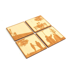 Wood Cup Coasters,ooden Drink Mats
